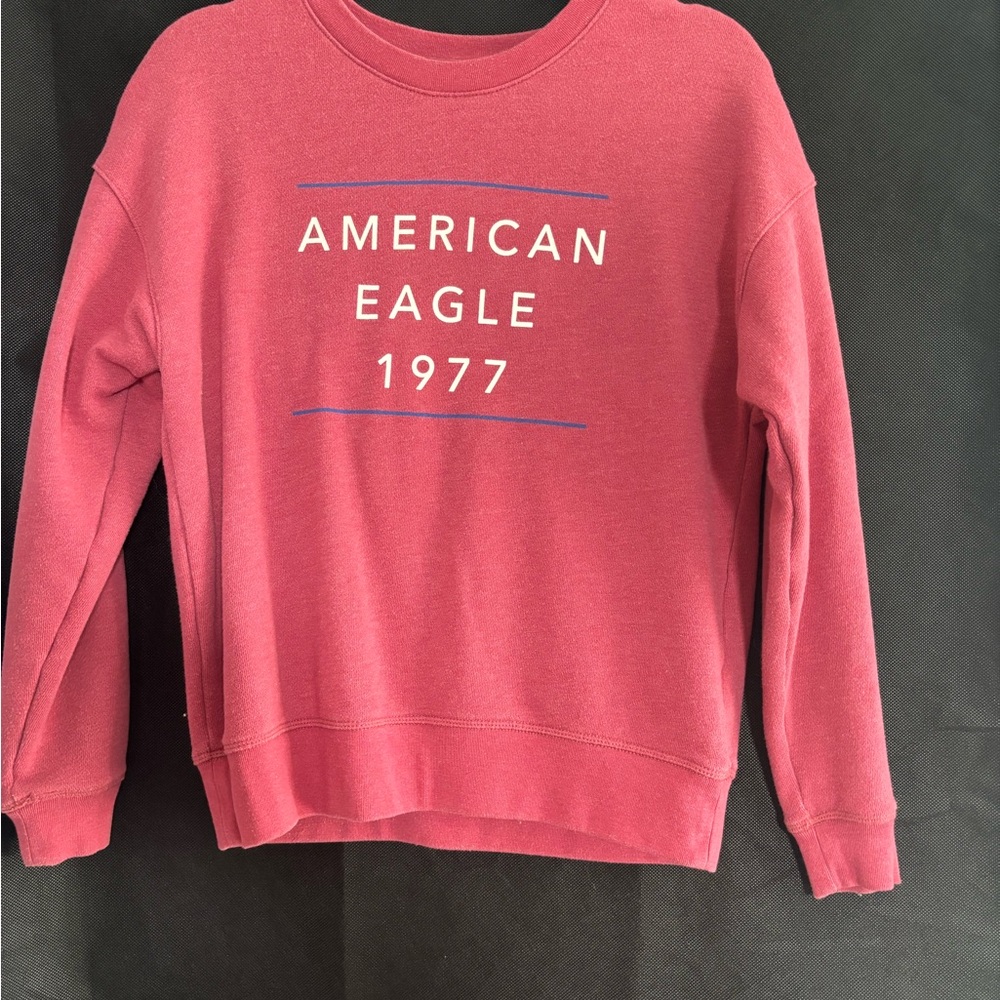 American Eagle Outfitters Red Sweatshirt